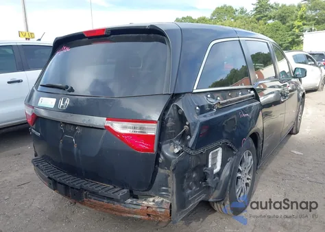 2012 Honda Odyssey Ex-L z USA, uszkodzony, nr VIN 5FNRL5H6XCB097105